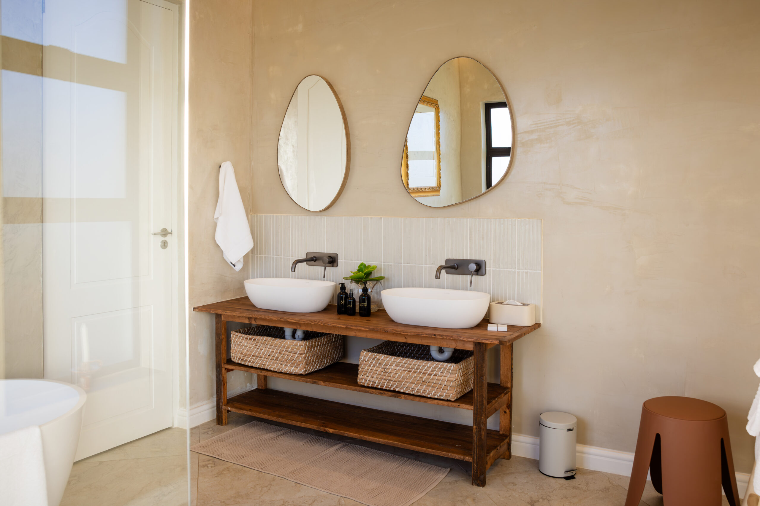 Private bathroom in Cottage One