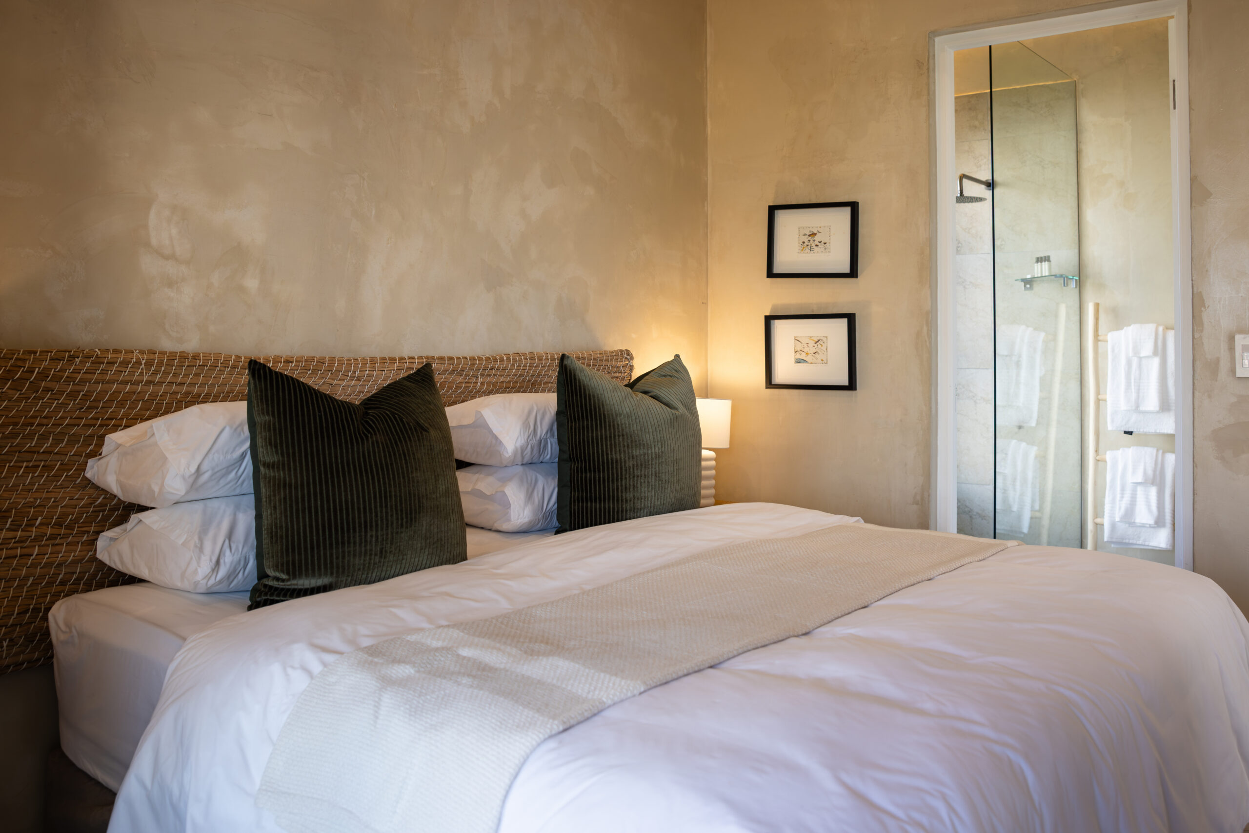 Bedroom in Cottage Three at Wilderer Cottages