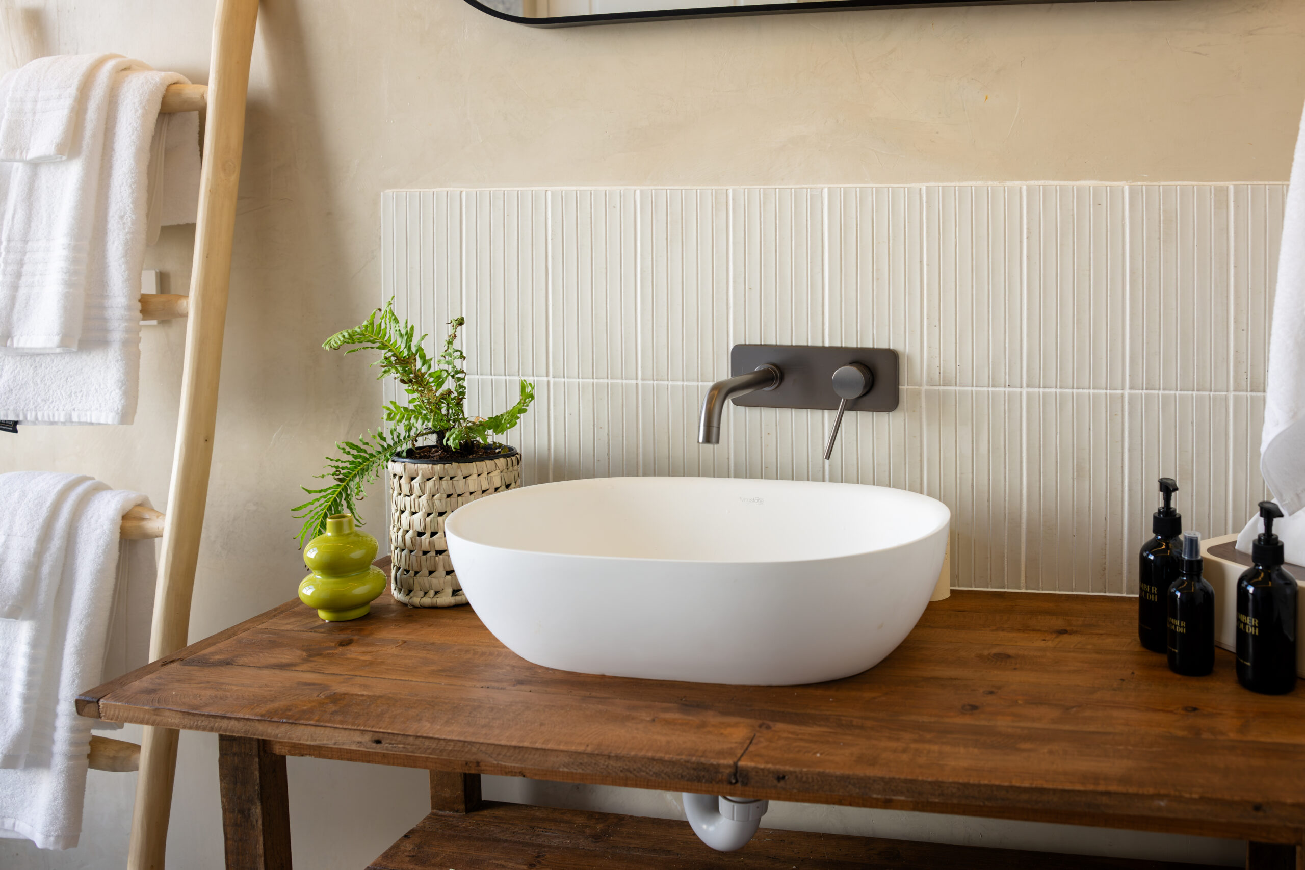 Private bathroom in Cottage Three