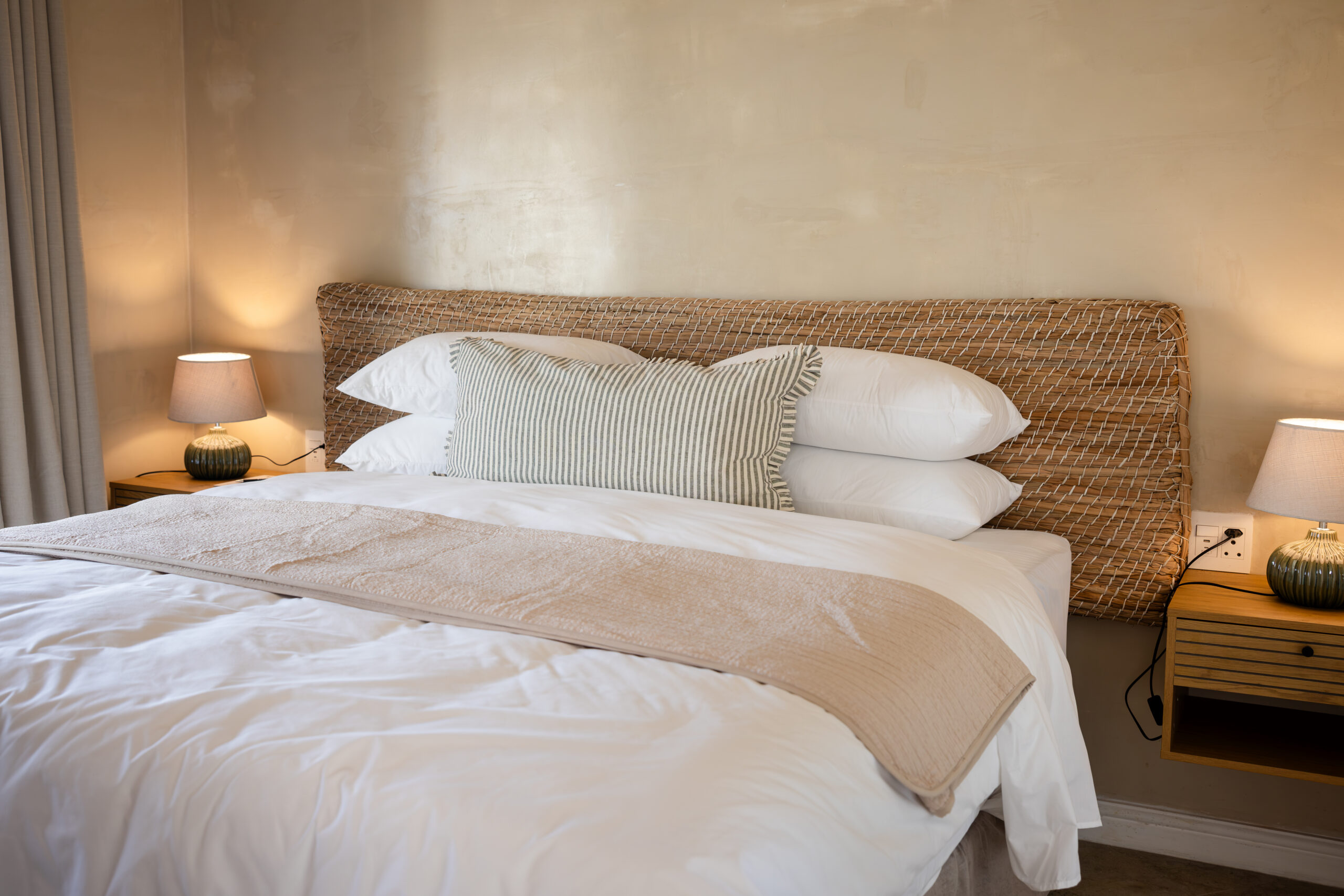 Bedroom detail in Cottage Four
