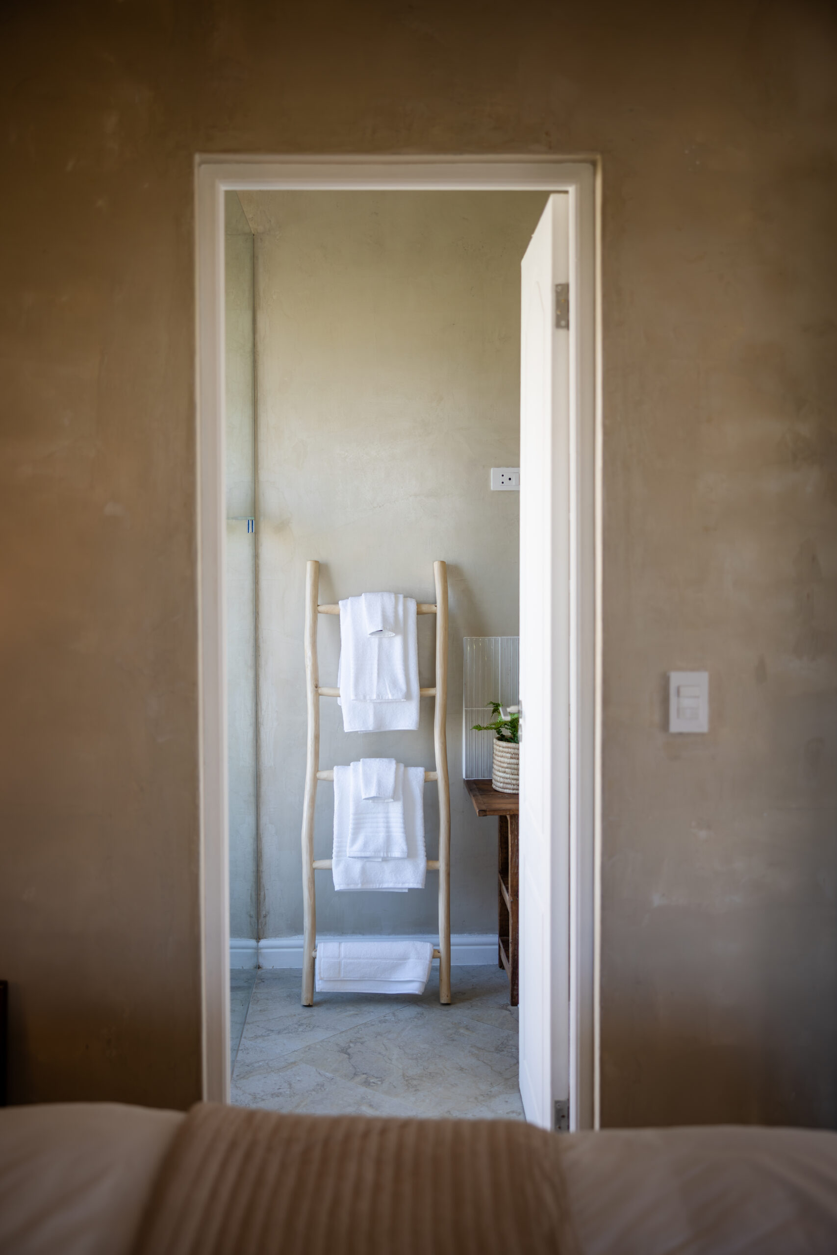 Private bathroom detail in Cottage Four