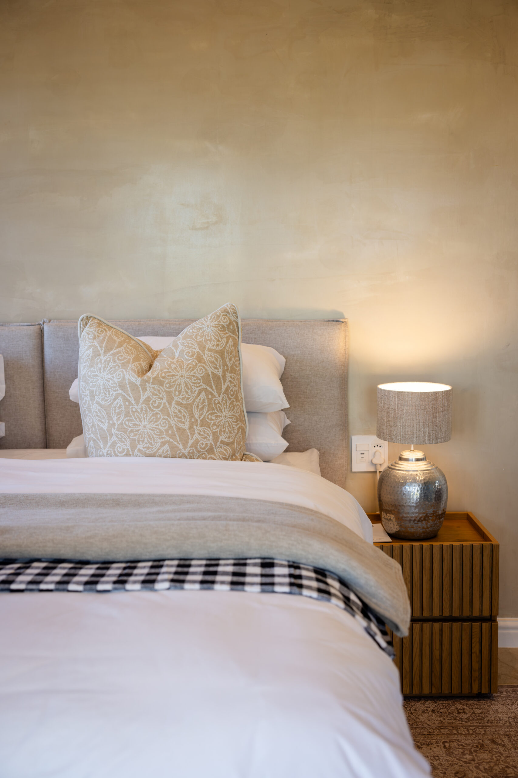 Bedroom detail in Cottage One