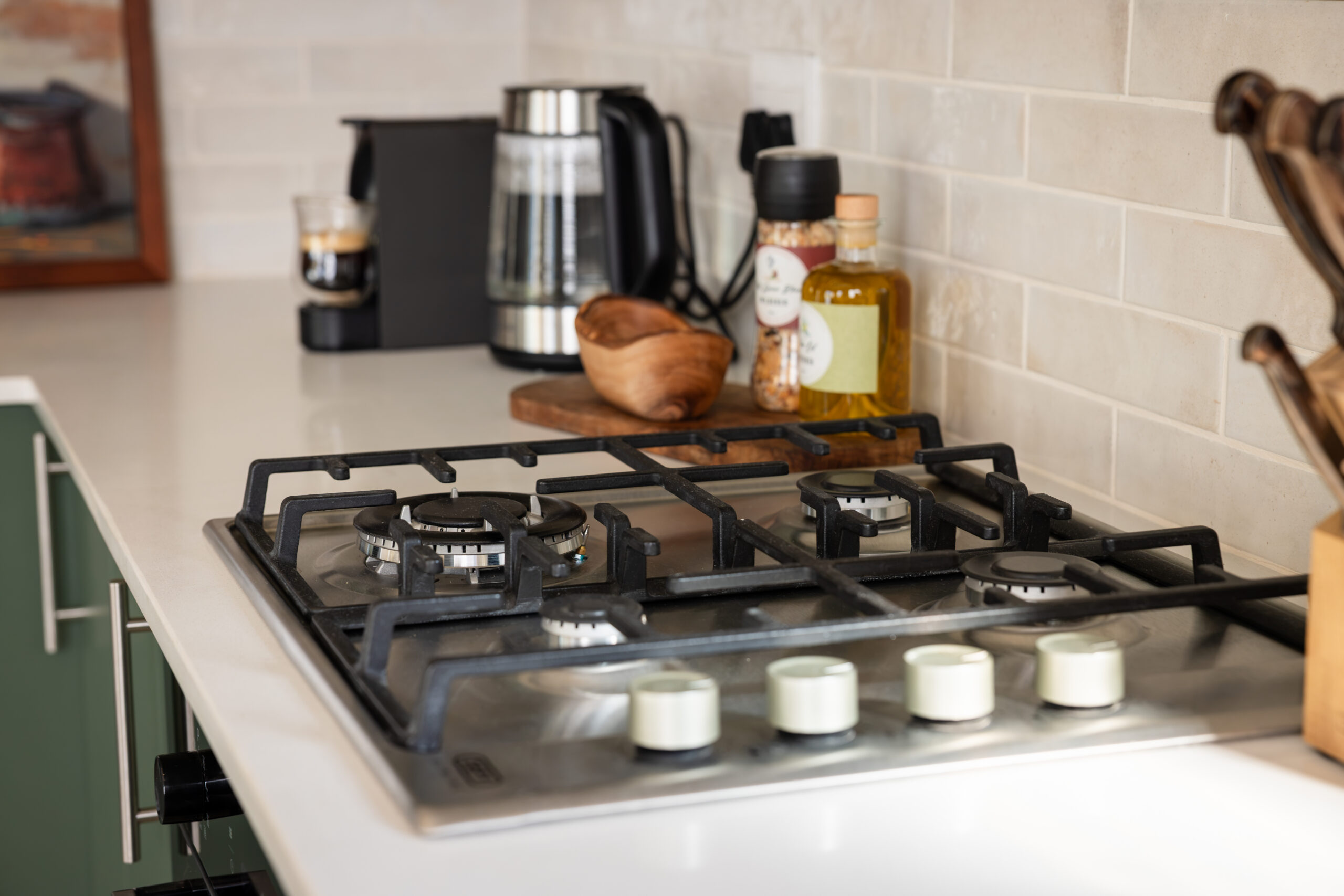 Kitchen detail in Cottage One