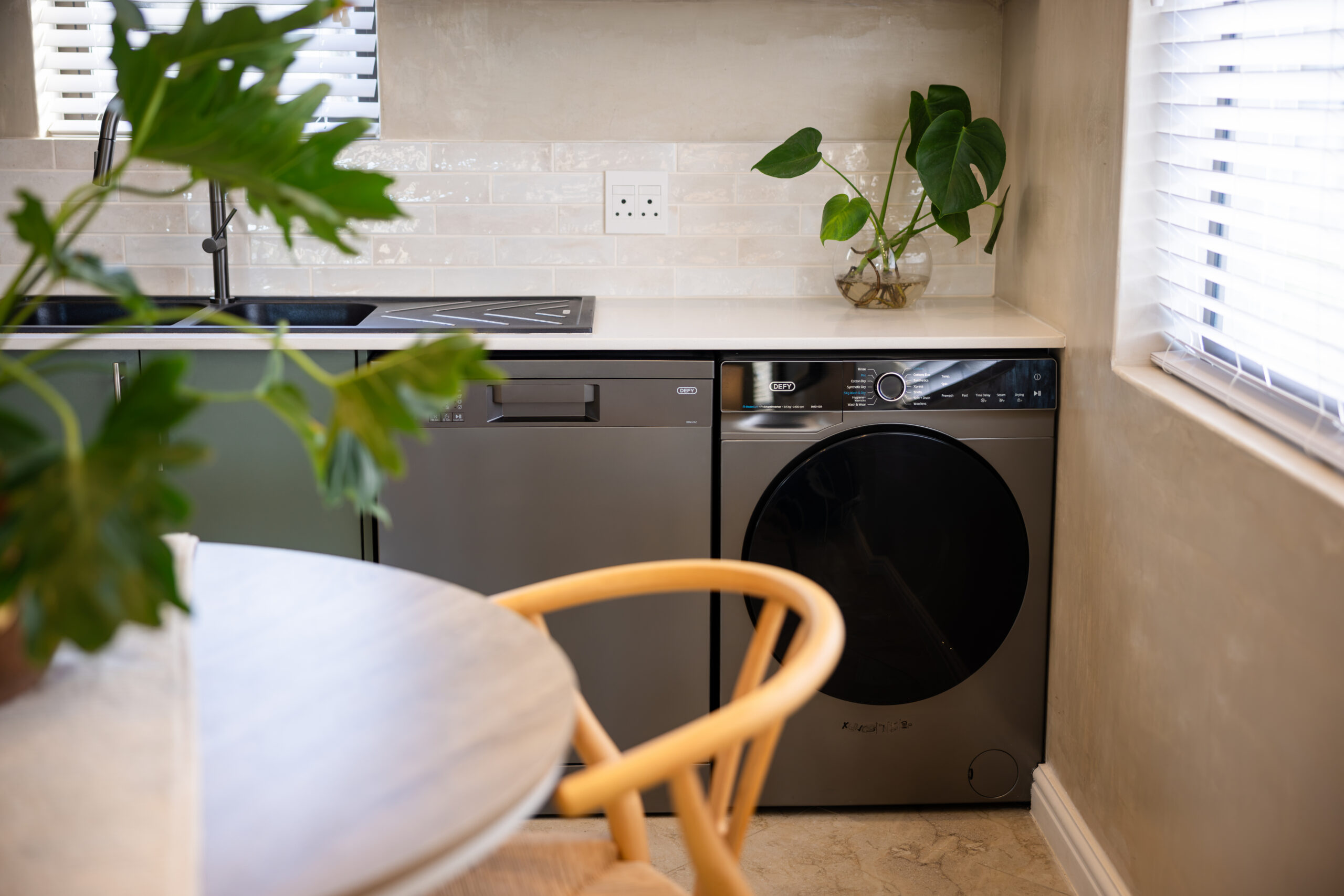 Kitchen facilities in Cottage One