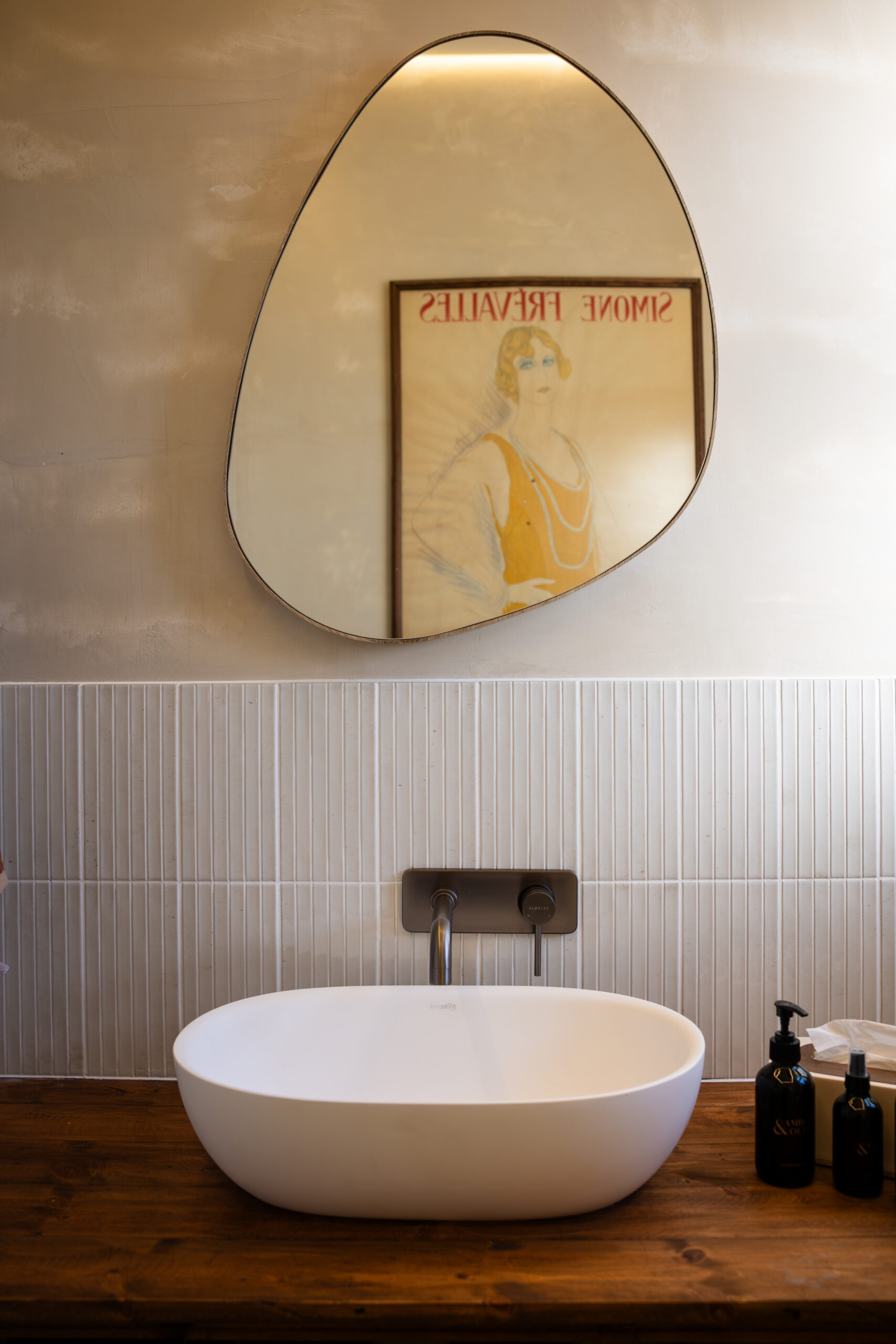 Separate private toilet in Cottage One at Wilderer Cottages
