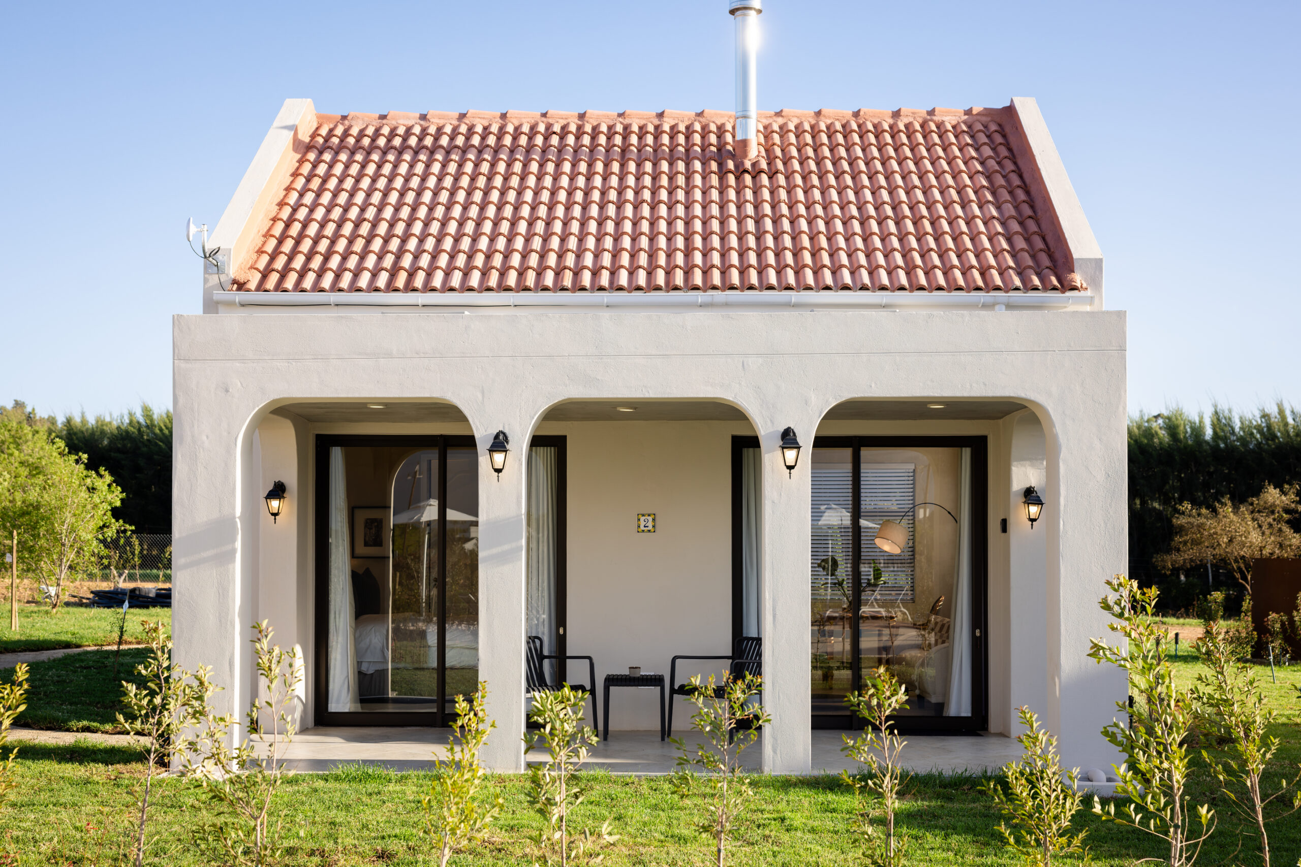 Exterior and outdoor space at Cottage Two