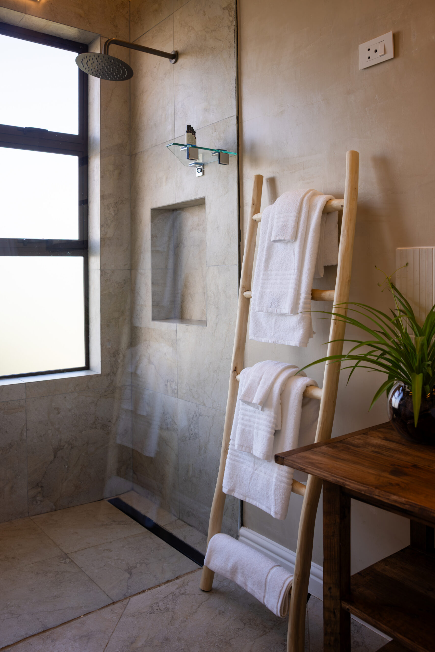 Bathroom detail in Cottage Two